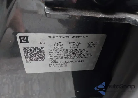 2018 Cadillac Cts Premium Luxury from USA, damaged, VIN 1G6AS5SSXJ0185690